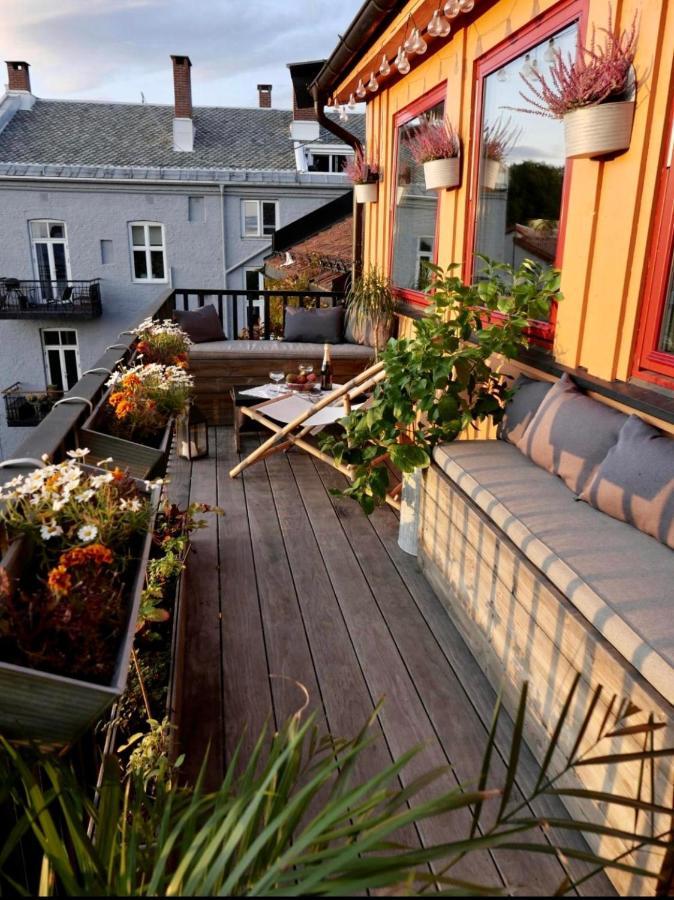 Penthouse In Oslo'S Hippest District Gruenerlokka Appartement Buitenkant foto